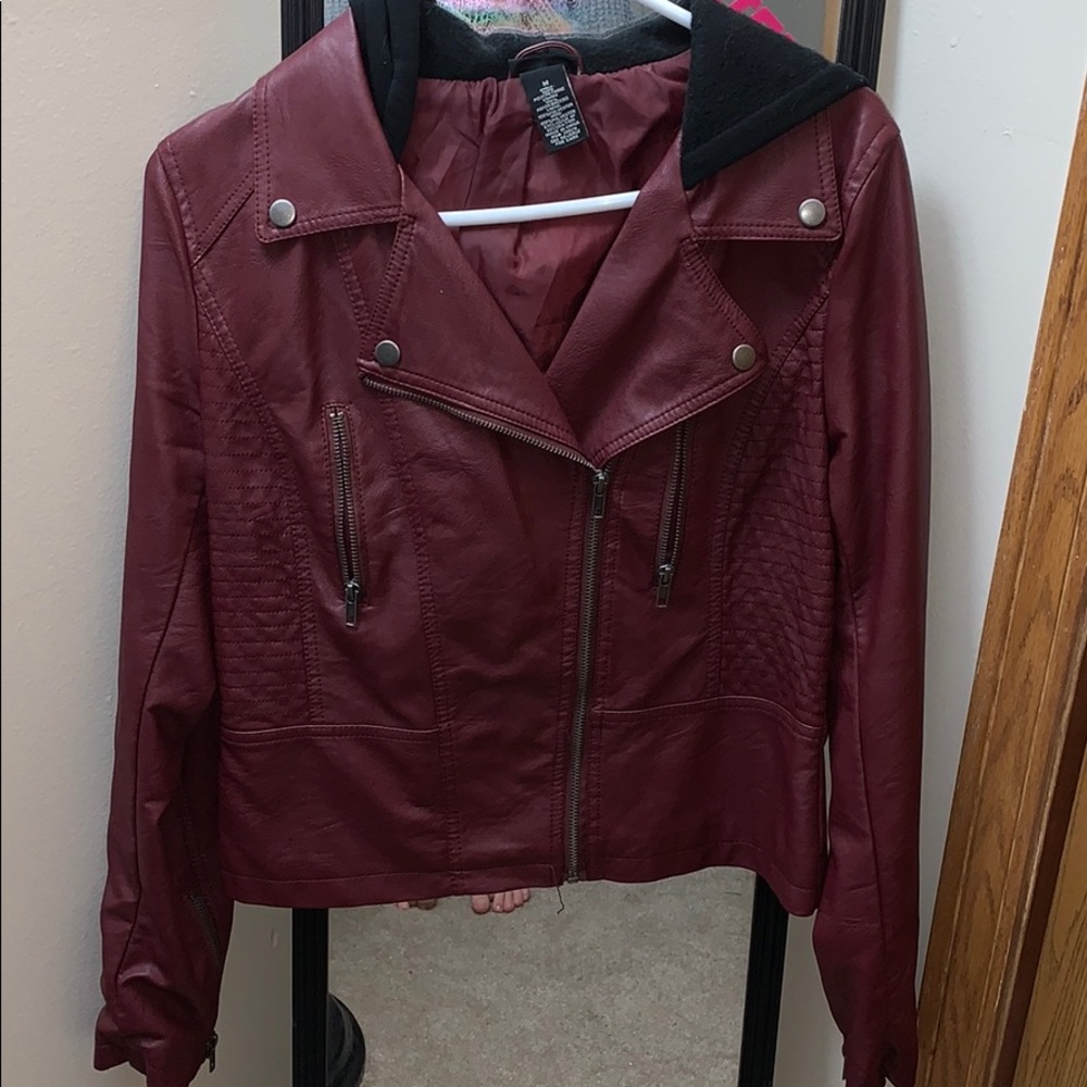 Leather jacket